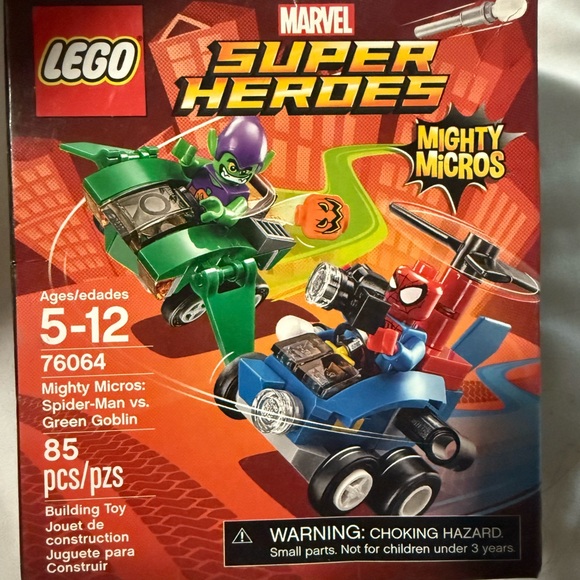 LEGO Super Heroes Mighty Micros: Spider-Man vs. Green Goblin Set - Picture 1 of 2